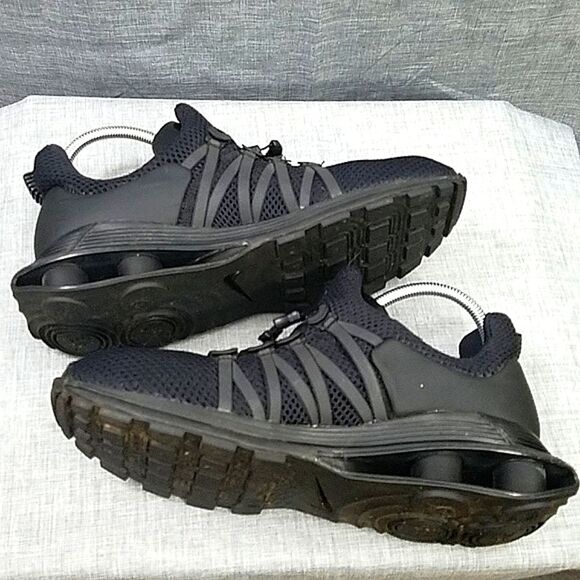 Nike Shox gravity triple black women's sz 8 running shoes AQ8554-001 - Picture 5 of 12